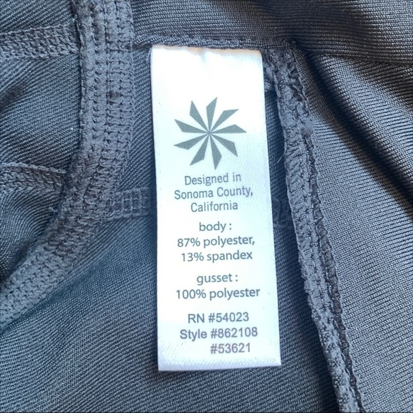 Athleta Yoga Bike Short Leggings Grey Size SP - Picture 4 of 12